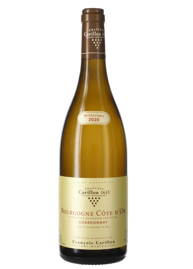 VINO BLANCO FRANÇOIS CARILLON bourgogne cote d'or blanc 2020