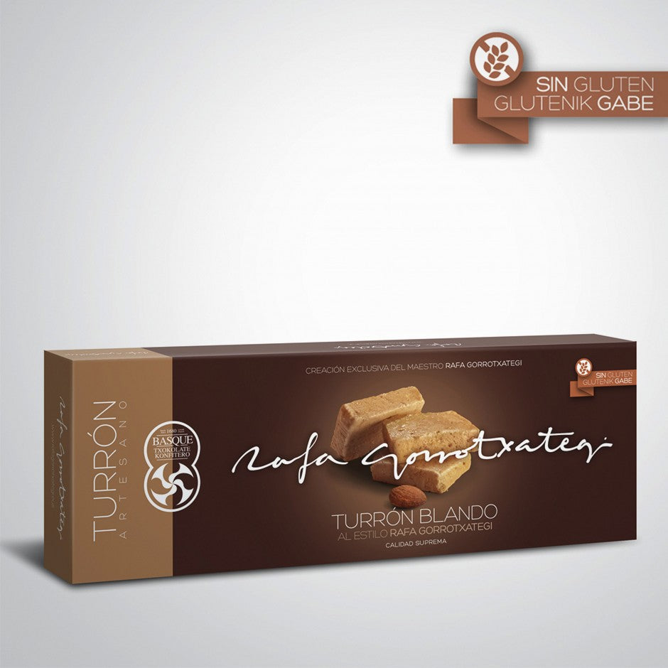 TURRÓN BLANDO CALIDAD SUPREMA 250g. RAFA GORROTXATEGUI
