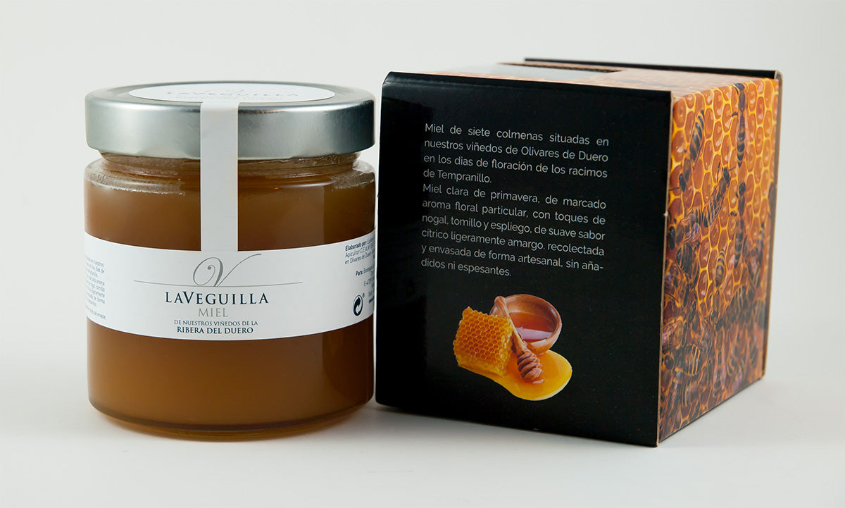 MIEL LA VEGUILLA DE VIÑEDOS DE RIVERA DEL DUERO. 560g