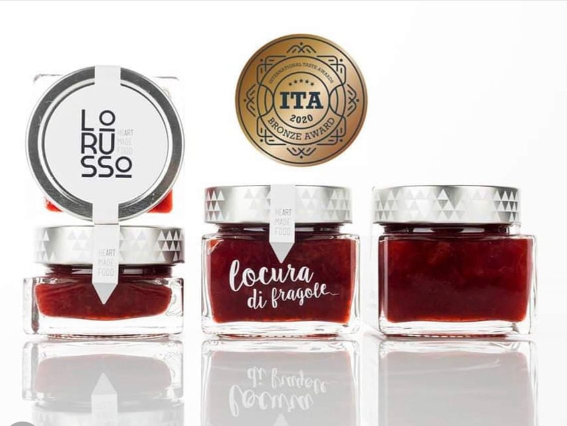 MERMELADA LORUSSO LOCURA DE FRAGOLE. Fresa