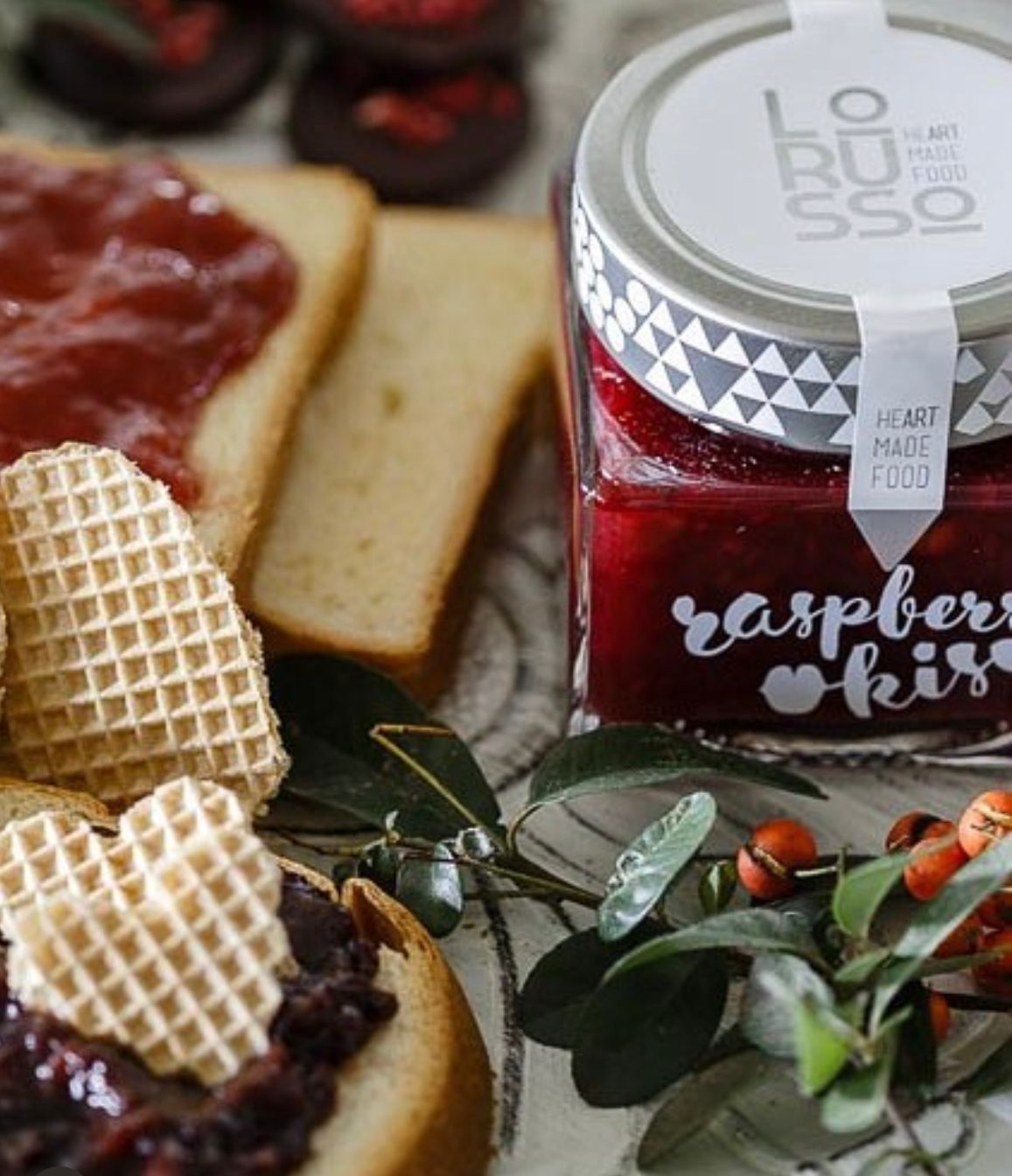 MERMELADA LORUSSO RASBERRY KISS. Frambuesa